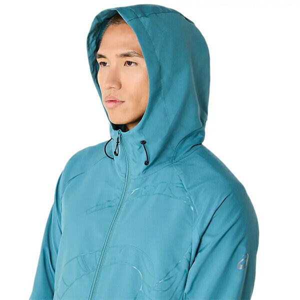 【ショップ限定エントリーでさらに+9倍】アシックスasicsクールアクティモーションクロスフーディージャケットメンズジャケット2031E979