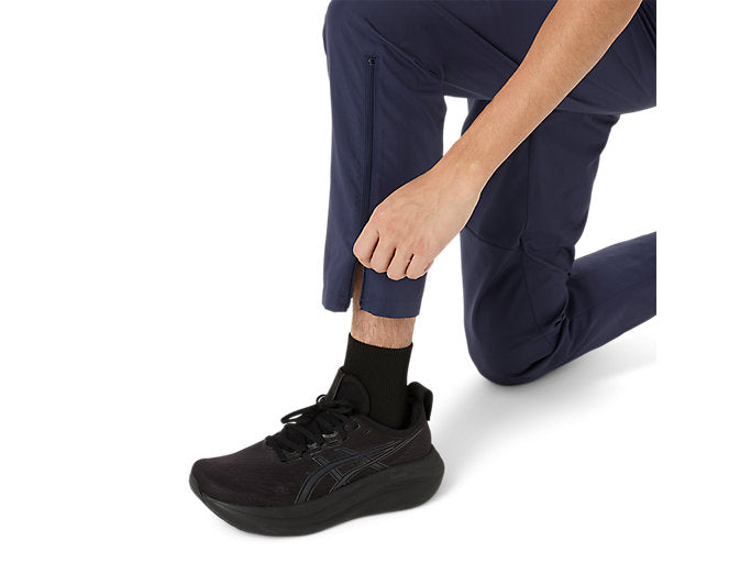 アシックスasicsスポーツトレーニングウェアメンズロングパンツ裏メッシュウインドブレーカーパンツ25FW2031F166