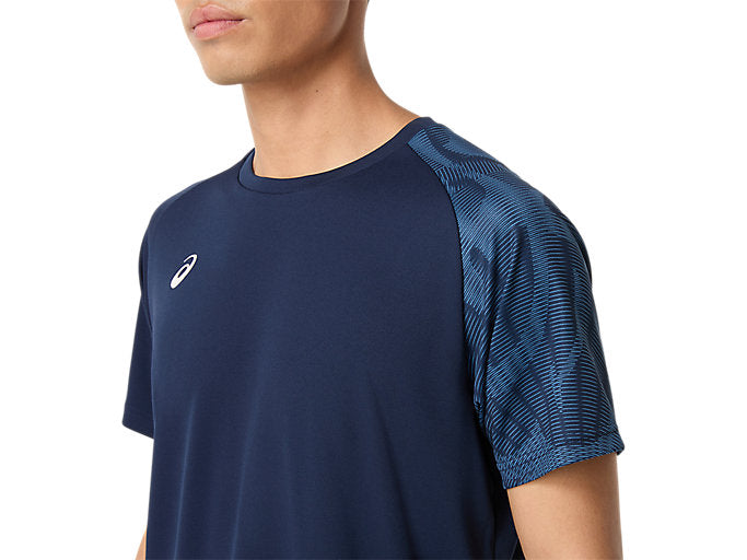 【ショップ限定エントリーでさらに+9倍】asicsアシックスメンズTシャツドライグラフィック半袖シャツ2031F167