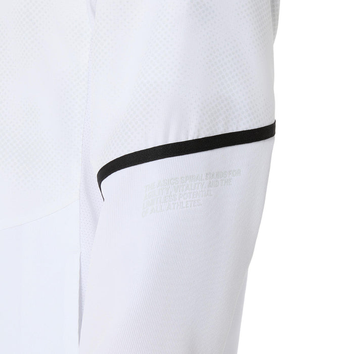 アシックスasicsトレーニングジャケットメンズレディースACTIMOTIONクールグラフィッククロスフーディーBACKCOOLUVケアはっ水2033C020