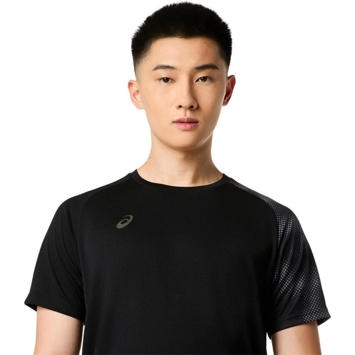 【ネコポス送料無料】アシックスasicsメンズレディーストレーニングウェアドライショートスリーブシャツ半袖Tシャツ2033C042