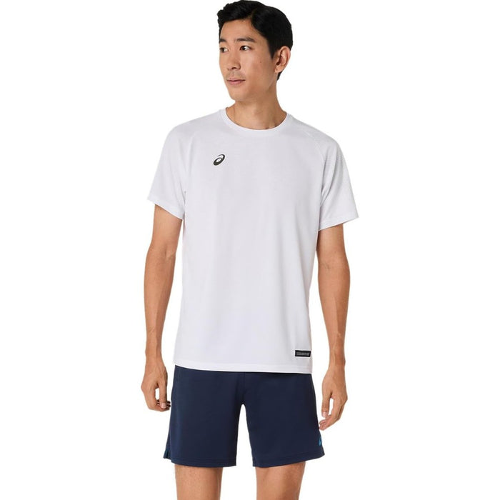 【ネコポス送料無料】アシックスasicsメンズレディーストレーニングウェアドライショートスリーブシャツ半袖Tシャツ2033C042