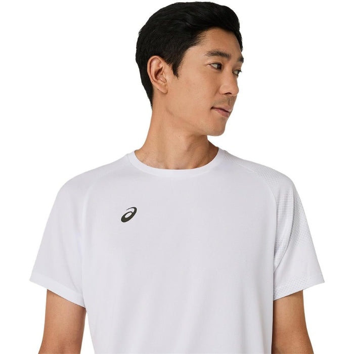 【ネコポス送料無料】アシックスasicsメンズレディーストレーニングウェアドライショートスリーブシャツ半袖Tシャツ2033C042