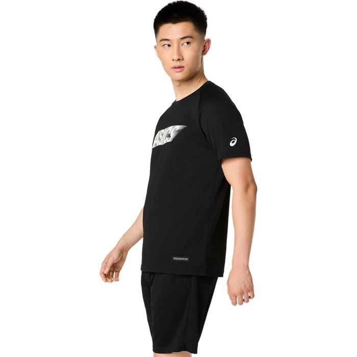 【ネコポス送料無料】アシックスasicsメンズレディーストレーニングウェアドライショートスリーブシャツ半袖Tシャツ2033C043