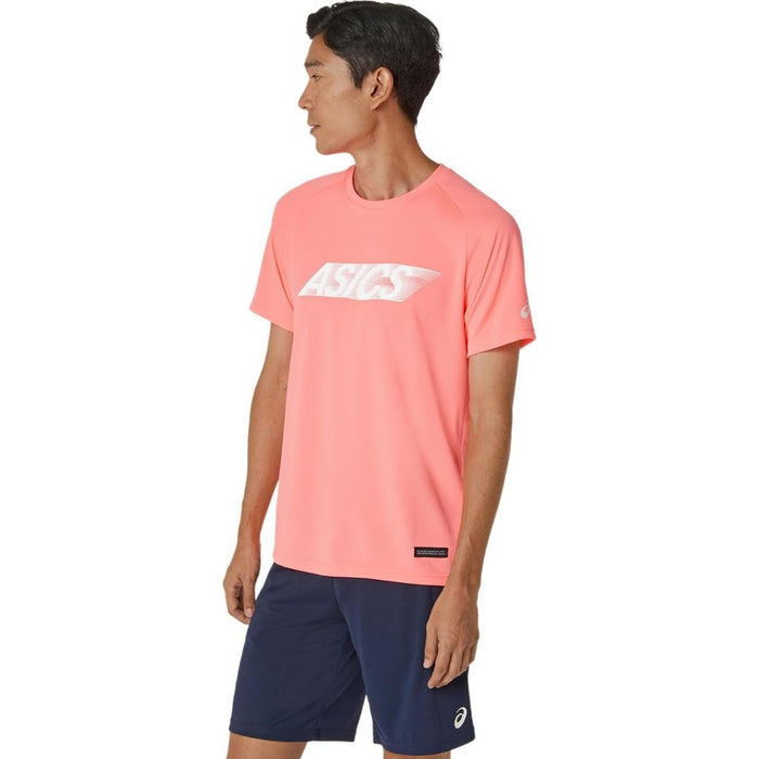 【ネコポス送料無料】アシックスasicsメンズレディーストレーニングウェアドライショートスリーブシャツ半袖Tシャツ2033C043