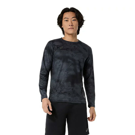 【ネコポス送料無料】アシックスasicsロングTシャツGRAPHICLONG26FWグラフィック長袖2033C189