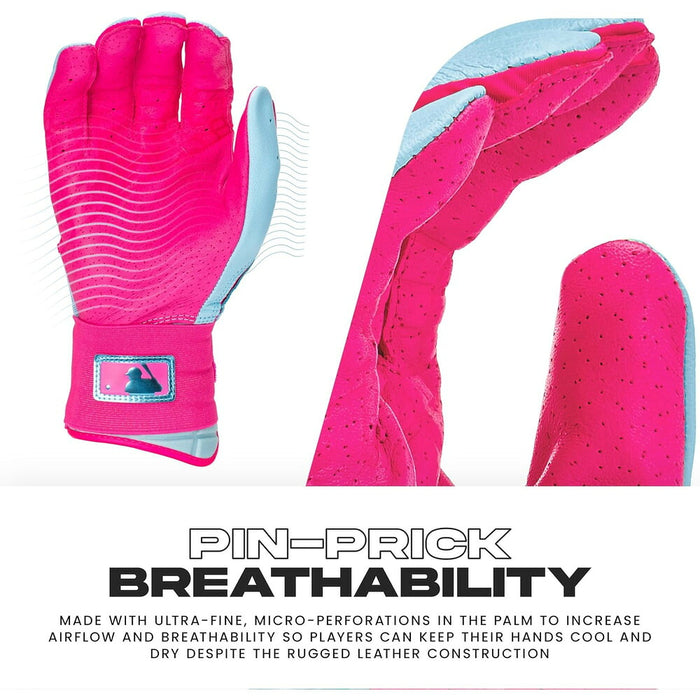 フランクリンFranklinSports野球ソフトボールバッティンググローブパワーストラップインフィニットロングカフ大人用一般両手用打撃用20777