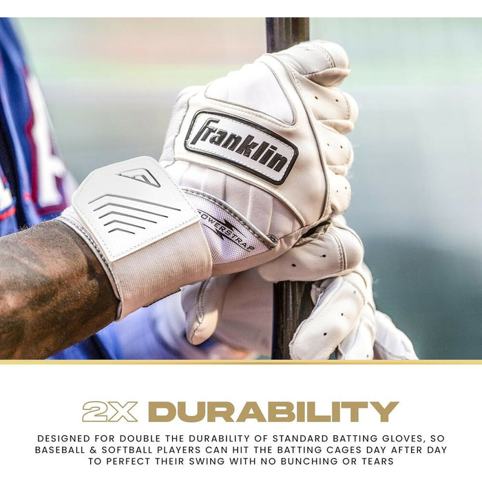 フランクリンFranklinSports野球ソフトボールバッティンググローブパワーストラップインフィニットロングカフ大人用一般両手用打撃用20778
