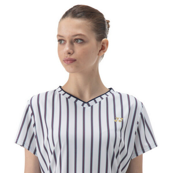 ヨネックスYONEXレディーステニスウエアーシャツブルーム半袖Tシャツゲームシャツ20906