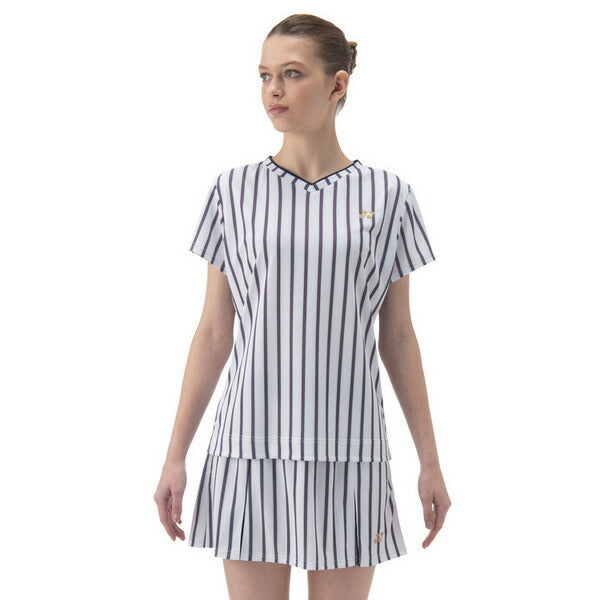 ヨネックスYONEXレディーステニスウエアーシャツブルーム半袖Tシャツゲームシャツ20906