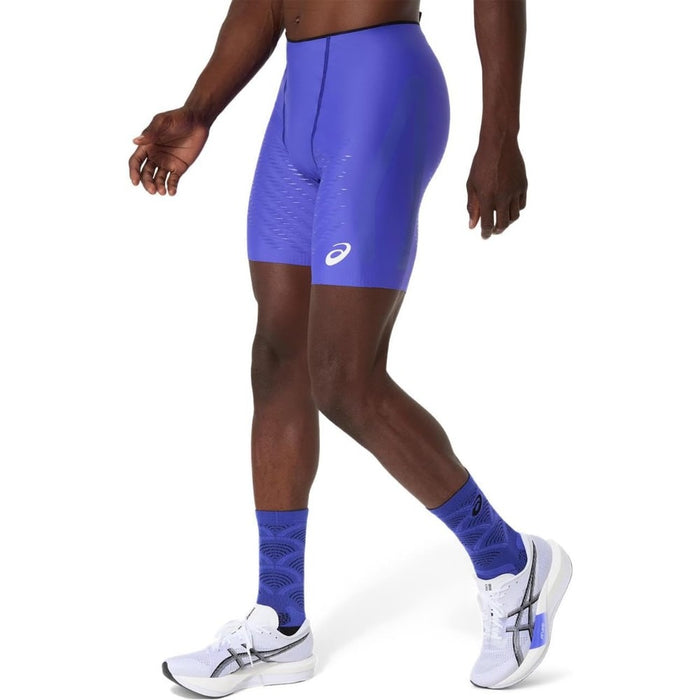 アシックスasics陸上スプリントタイツメンズ大人トラックスプリントタイツ高速走行筋振動抑制通気性軽量2091A820