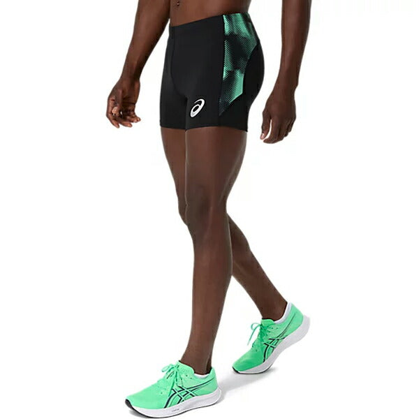 【ネコポス送料無料】アシックスasicsトラックグラフィックショートタイツメンズランニングタイツ26SS2091A830