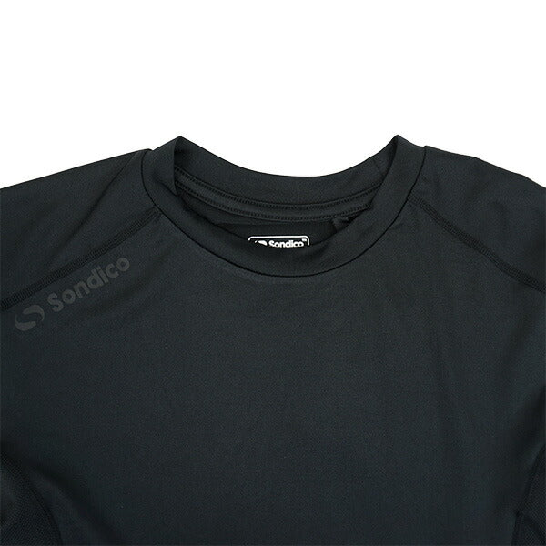 【ネコポス送料無料】ソンディコSondico丸首シャツ長袖21-427106AFサッカーフットサルインナーシャツ練習着メンズ