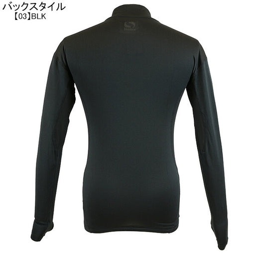 【ネコポス送料無料】ソンディコSondicoハイネックシャツ長袖21-427389AFサッカーフットサルインナーシャツ練習着メンズ