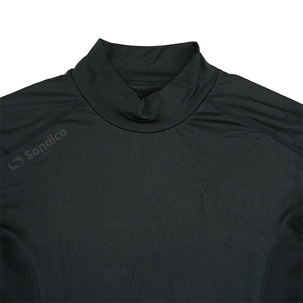 【ネコポス送料無料】ソンディコSondicoハイネックシャツ長袖21-427389AFサッカーフットサルインナーシャツ練習着メンズ