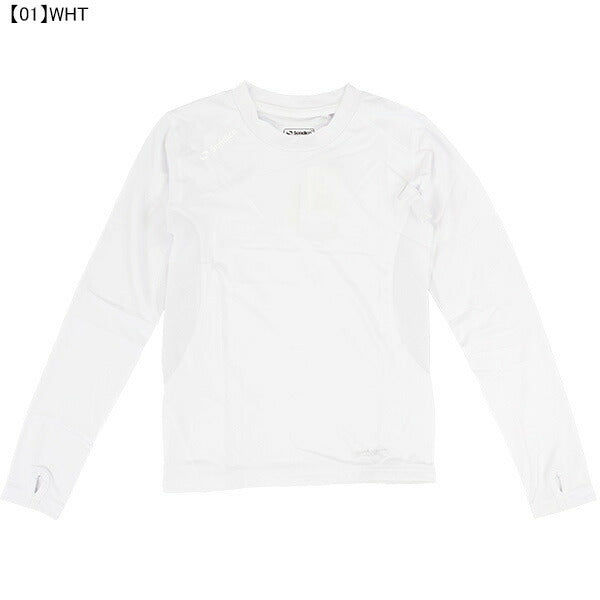 【ネコポス送料無料】ソンディコSondicoジュニアJR丸首シャツ長袖21-427390JFサッカーフットサルインナーシャツ練習着子供用