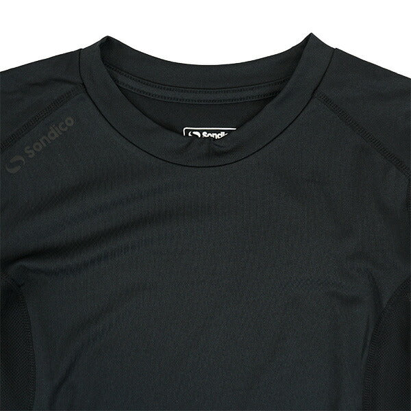 【ネコポス送料無料】ソンディコSondicoジュニアJR丸首シャツ長袖21-427390JFサッカーフットサルインナーシャツ練習着子供用