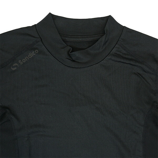 【ネコポス送料無料】ソンディコSondicoジュニアJRハイネックシャツ長袖21-427392JFサッカーフットサルインナーシャツ練習着子供用