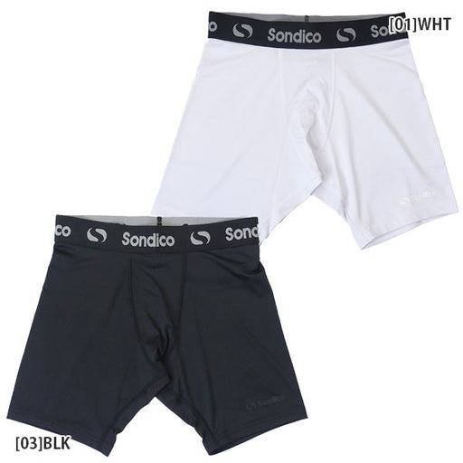 【ネコポス送料無料】ソンディコSondicoジュニアハーフスパッツ21-428212Jサッカーフットサルインナータイツアンダータイツ子供用