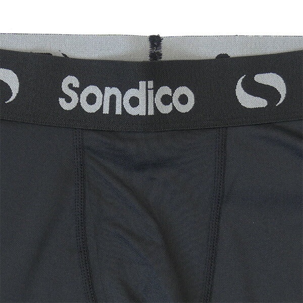 【ネコポス送料無料】ソンディコSondicoジュニアハーフスパッツ21-428212Jサッカーフットサルインナータイツアンダータイツ子供用