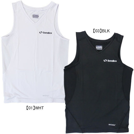 【ショップ限定エントリーでさらに+9倍】【ネコポス送料無料】ソンディコSondicoノースリーブインナー21-A110Aサッカーフットサルインナーシャツアンダーシャツ練習着メンズ