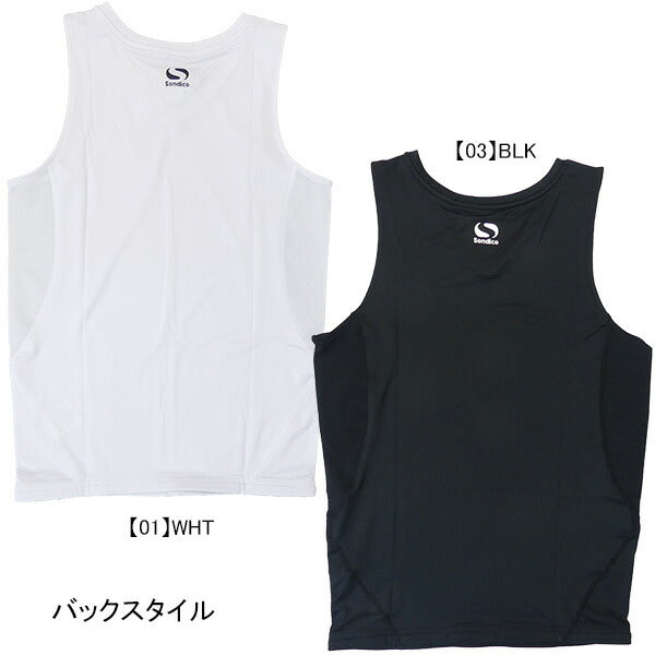 【ショップ限定エントリーでさらに+9倍】【ネコポス送料無料】ソンディコSondicoノースリーブインナー21-A110Aサッカーフットサルインナーシャツアンダーシャツ練習着メンズ