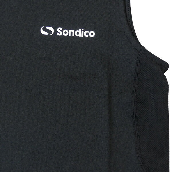 【ショップ限定エントリーでさらに+9倍】【ネコポス送料無料】ソンディコSondicoジュニアノースリーブインナー21-A110Jサッカーフットサルインナーシャツアンダーシャツ練習着子供用