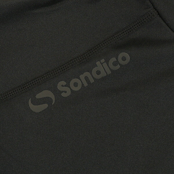 【ネコポス送料無料】ソンディコSondico裏起毛丸首シャツ長袖サムホール21-A120AFサッカーフットサルインナーシャツ防寒メンズ