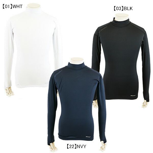 【ネコポス送料無料】ソンディコSondico起毛ハイネックシャツ長袖21-A130AFサッカーフットサルインナーシャツ防寒練習着メンズ