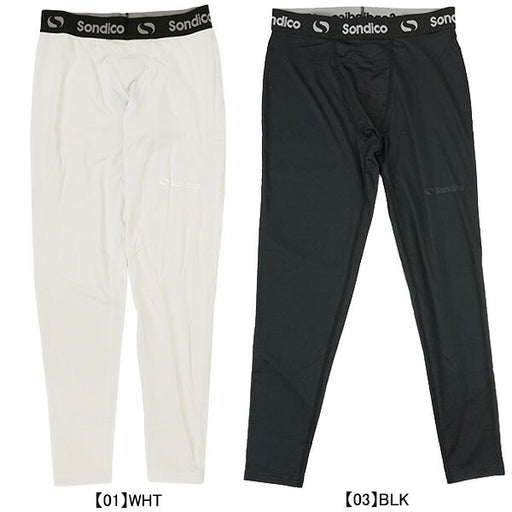 【ネコポス送料無料】ソンディコSondicoジュニア裏起毛ロングスパッツ21-A140Jサッカーフットサルインナータイツ防寒子供用