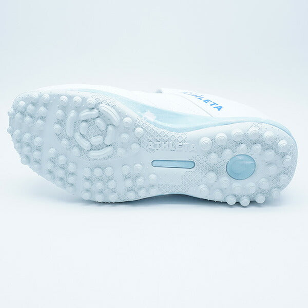 【ショップ限定エントリーでさらに+9倍】ジェネVCアスレタATHLETA21015J-10ホワイトジュニアサッカートレーニングシューズベルクロ