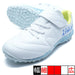 【ショップ限定エントリーでさらに+9倍】ジェネVCアスレタATHLETA21015J-10ホワイトジュニアサッカートレーニングシューズベルクロ