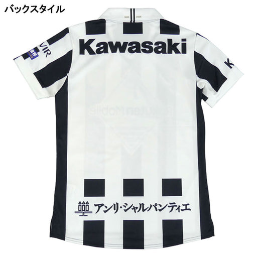 ヴィッセル神戸30周年記念レプリカユニフォーム2103A107-001サッカー半袖ブラックアシックスasics