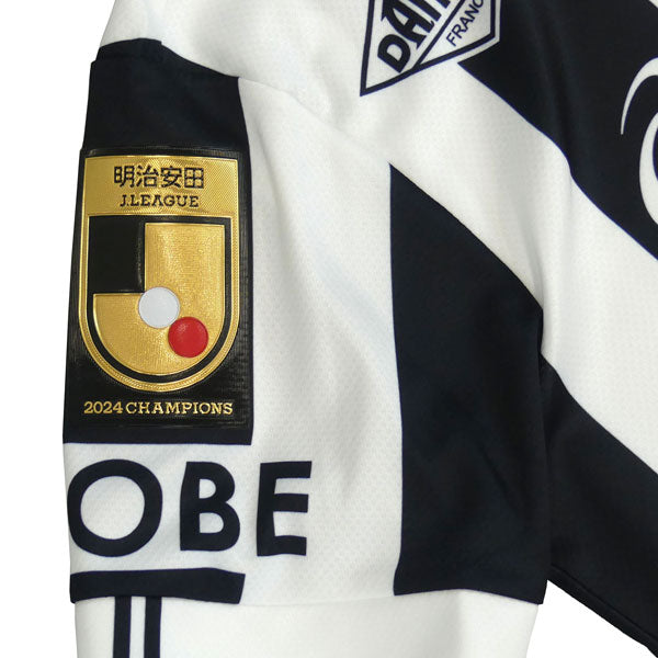 ヴィッセル神戸30周年記念レプリカユニフォーム2103A107-001サッカー半袖ブラックアシックスasics