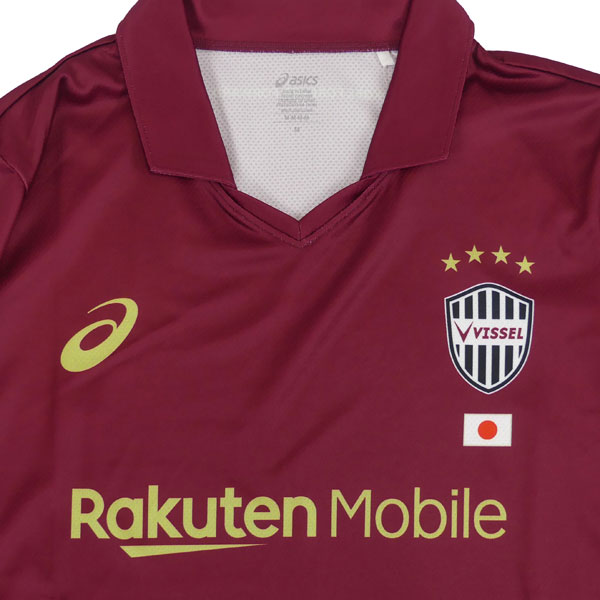 ヴィッセル神戸ACL1stレプリカユニフォーム2025アシックス2103A110-601サッカーAFCチャンピオンズリーグ