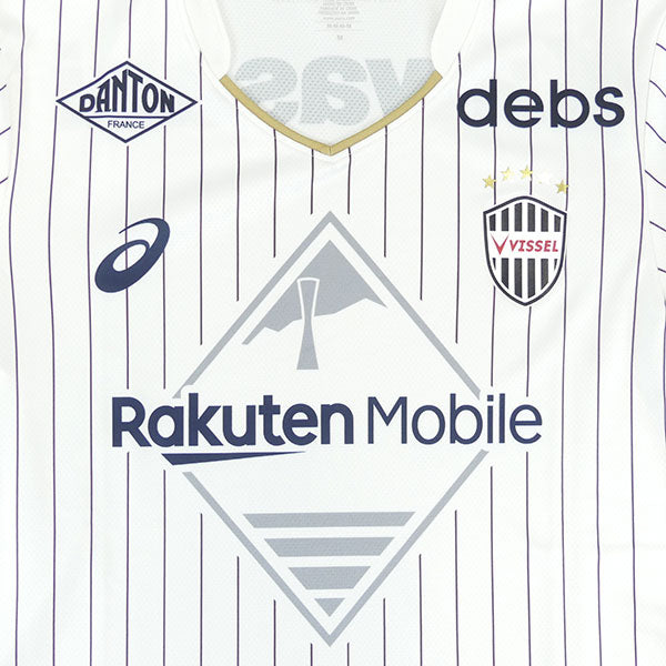 ヴィッセル神戸2026-272ndレプリカユニフォームアシックス2103A127-101サッカーJリーグJ1アウェイ