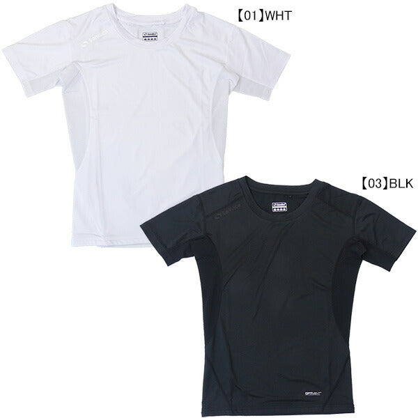 【ショップ限定エントリーでさらに+9倍】【ネコポス送料無料】ソンディコSondico半袖インナーシャツ22-427388サッカーフットサルアンダーシャツ練習着メンズ