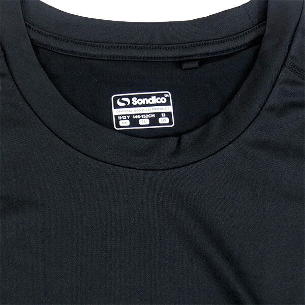 【ネコポス送料無料】ソンディコSondicoジュニア半袖インナーシャツ22-427391Jサッカーフットサルアンダーシャツ子供用子供用