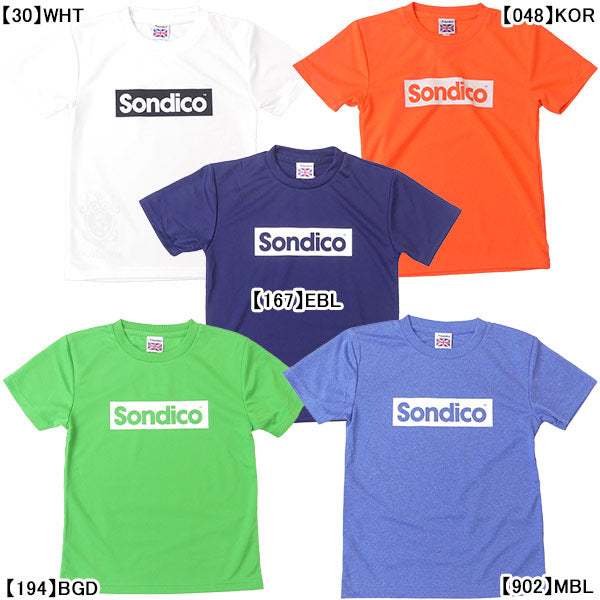 【ショップ限定エントリーでさらに+9倍】【ネコポス対応可】ソンディコSondicoジュニア練習もアフターもこれ1枚22-A311Jサッカーフットサルプラクティスシャツ半袖練習着子供用