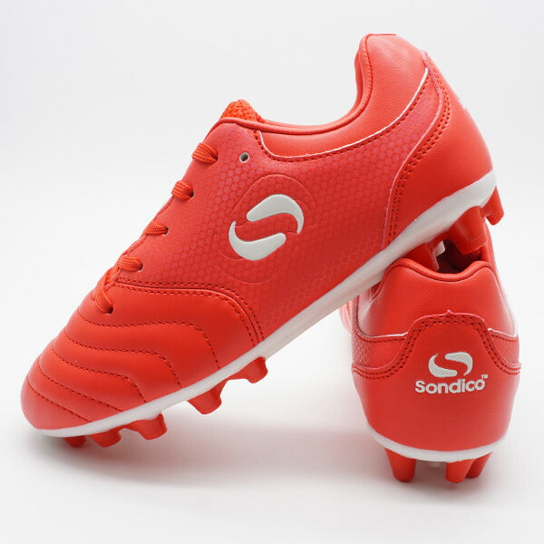 【ショップ限定エントリーでさらに+9倍】ORIGINWIDEHGJRソンディコSondico23-P065J-REDレッドジュニアサッカースパイク