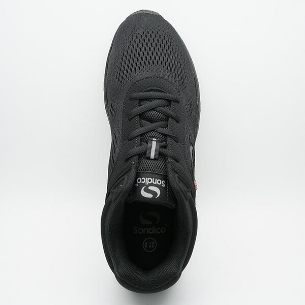 スピードメッシュソンディコSondico23-R200-03ブラックランニングシューズ