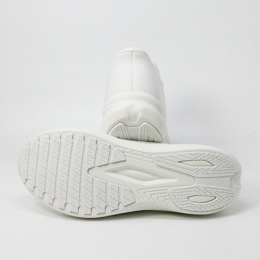 ソンディコSondicoスリッポントレーナー紐付きホワイトカジュアルシューズ25-R300-01