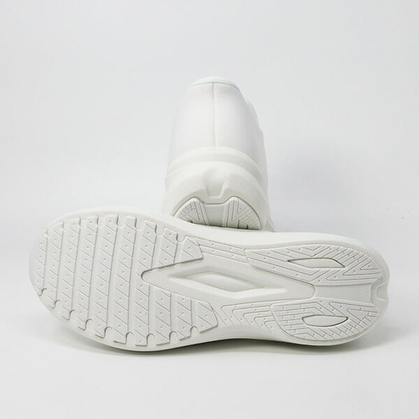 ソンディコSondicoスリッポントレーナー紐付きホワイトカジュアルシューズ25-R300-01