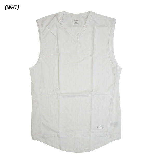 FREEZETECH氷撃冷感シャツノースリーブVネックブラックホワイト25171510A-11A-12A25171503A-04A-05A