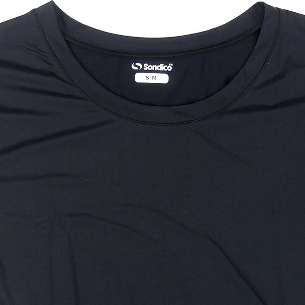 【ショップ限定エントリーでさらに+9倍】【ネコポス送料無料】ソンディコSondico氷結UVびっくり半袖Tシャツ25A08サッカーフットサルインナーシャツ接触冷感