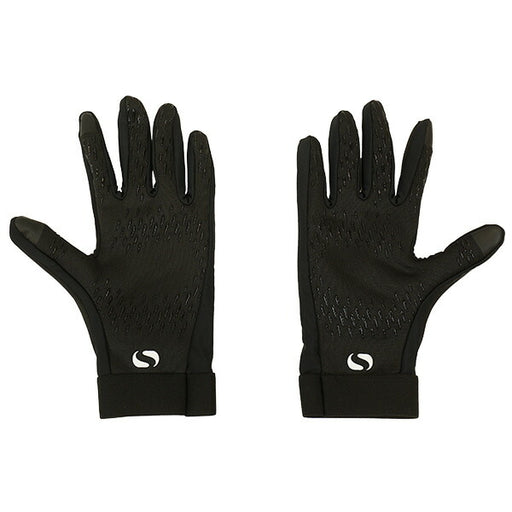 【ネコポス送料無料】ソンディコSondicoジュニアフットボールグローブ25F903512サッカーフットサル手袋防寒子供用ブラック