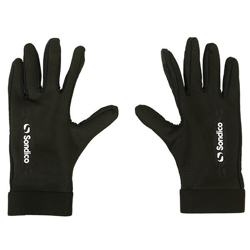 【ネコポス送料無料】ソンディコSondicoジュニアフットボールグローブ25F903512サッカーフットサル手袋防寒子供用ブラック