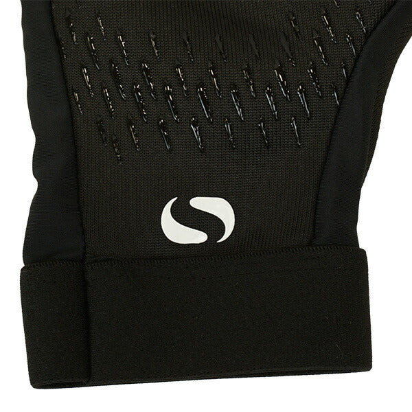 【ネコポス送料無料】ソンディコSondicoフットボールグローブ25F903513サッカーフットサル手袋防寒大人用ブラック