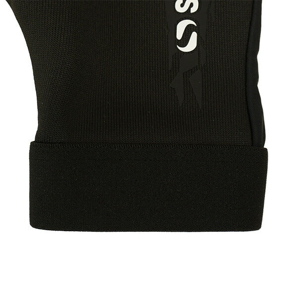 【ネコポス送料無料】ソンディコSondicoフットボールグローブ25F903513サッカーフットサル手袋防寒大人用ブラック