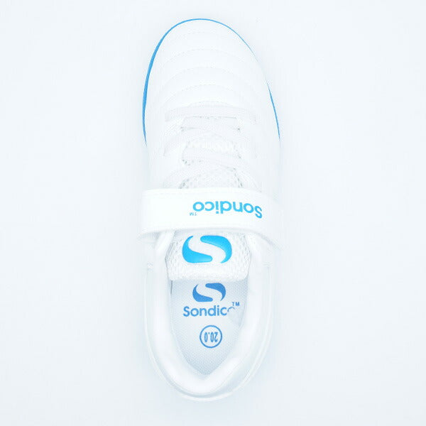 【ショップ限定エントリーでさらに+9倍】ロンドンVTFJソンディコSondico25FVTF071J-01ホワイトジュニアサッカートレーニングシューズベルクロ